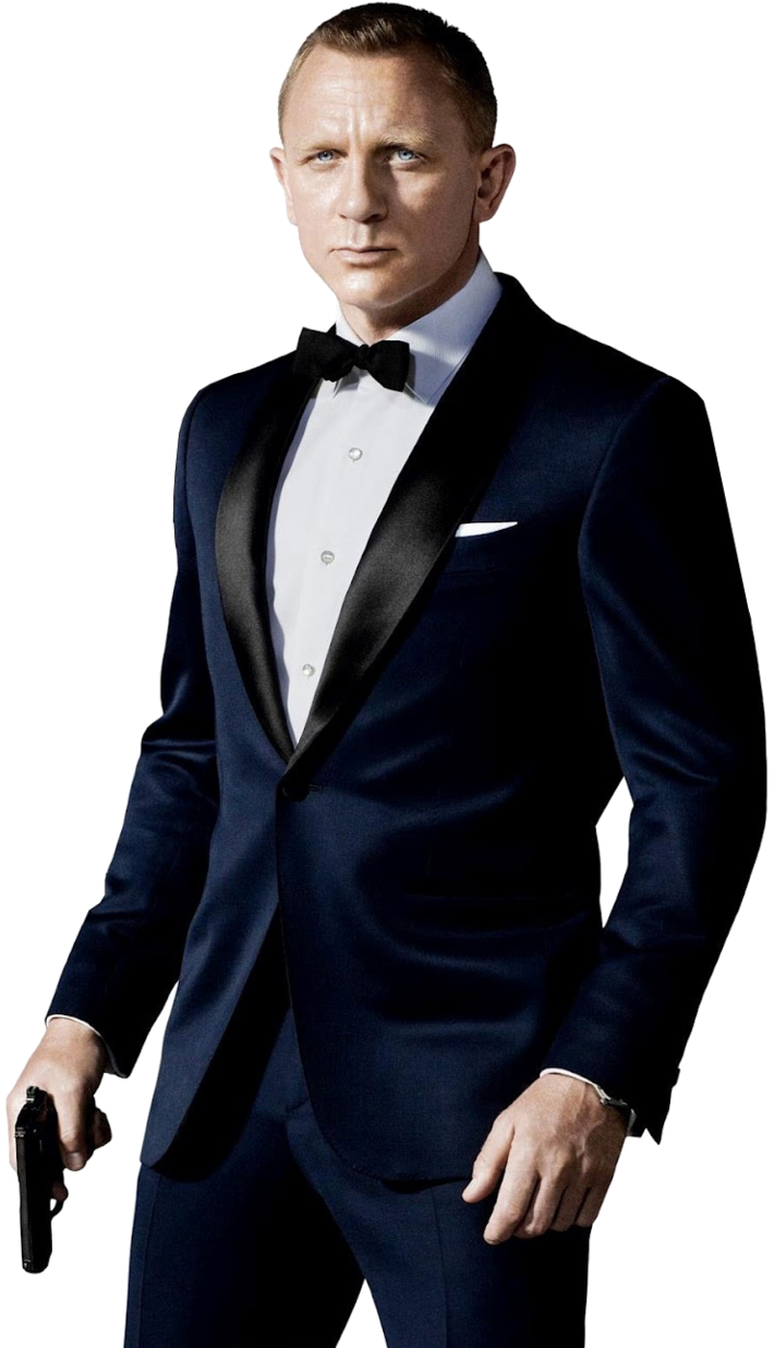 Pin James Bond Clipart - Bow Tie Suit (1024x1250)