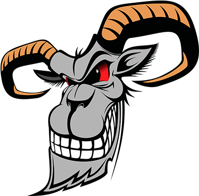 Cartoon Goat Head Png (402x400)