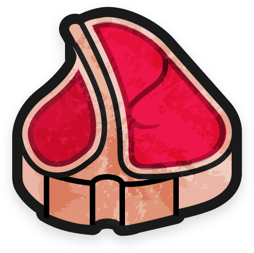 Meat Clipart Well Done - Meat Clipart Well Done (512x512)