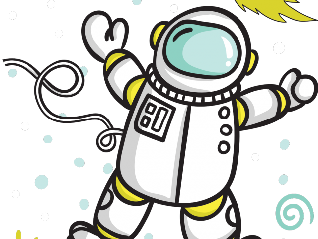 Astronaut Clipart Preschool - Clip Art (640x480)