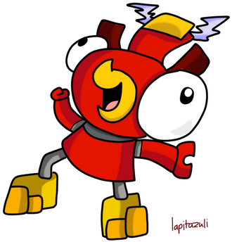 Flain Clipart Jersey - Mixels (404x350)