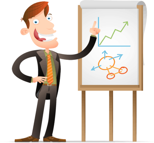 Explainer Video - Statistician Clipart (525x486)