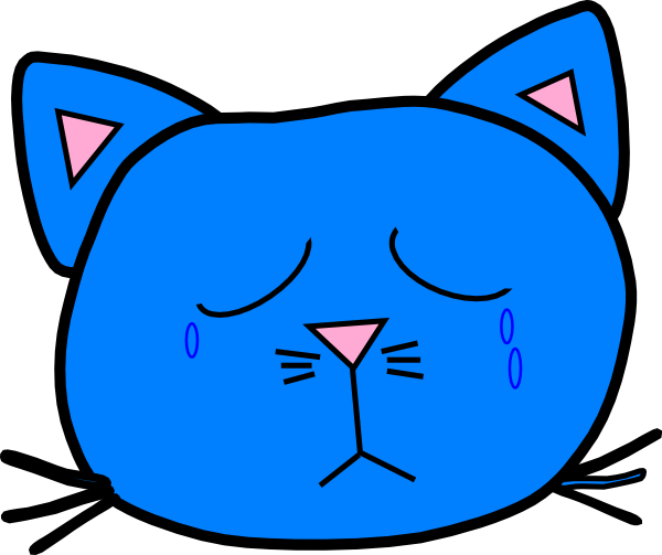 Sad Blue 2 Svg Clip Arts 600 X 503 Px - Sad Blue 2 Svg Clip Arts 600 X 503 Px (600x503)