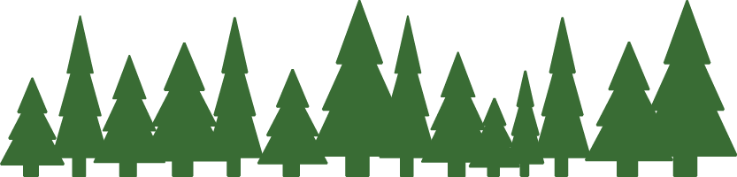 Free Online Woods Trees Forests Plants Vector For Design - Christmas Tree (833x200)