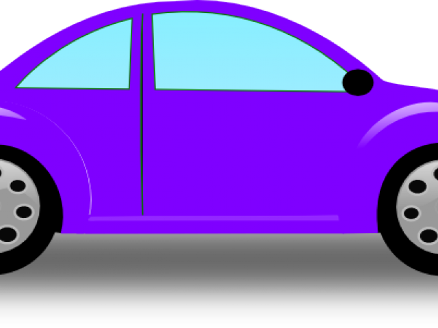 Car Clipart Clipart Orange - Purple Car Clip Art (640x480)