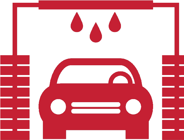Courtesy Car Washes - Wash Car Machine Icon Png (600x600)