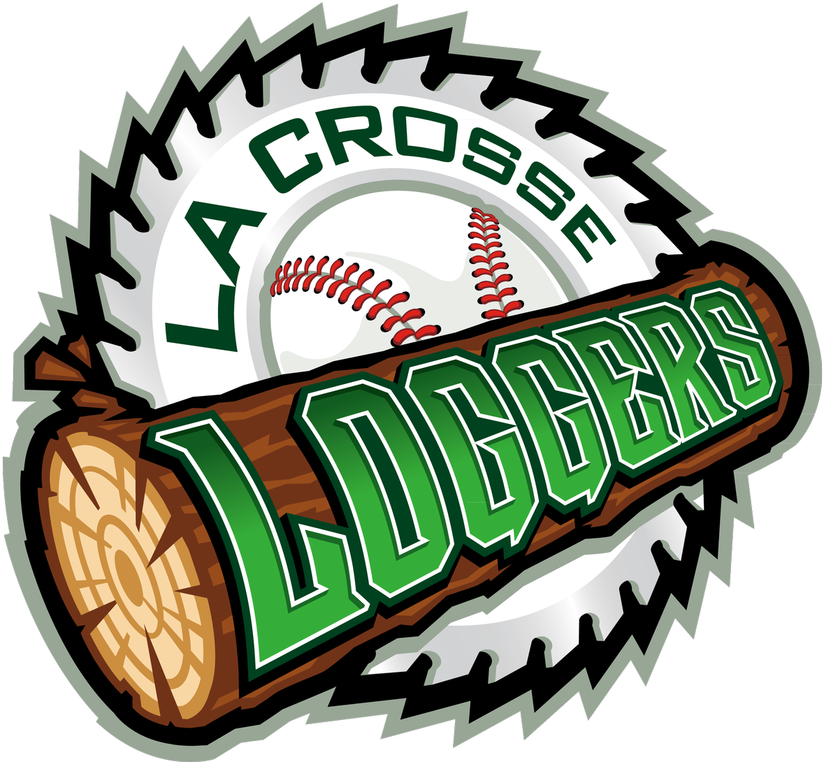 La Crosse Loggers Launch Latest Logos, Louie - La Crosse Loggers Logo (1200x1118)