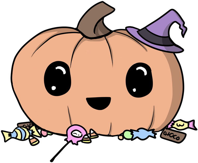 Let's Get Spooky In Japanese - Cartoon (1024x1024)