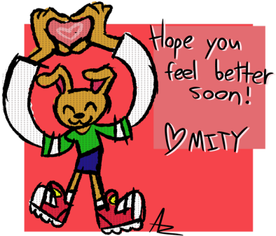 For A Friend That I Been Seeing Down Lately - Cartoon (400x357)