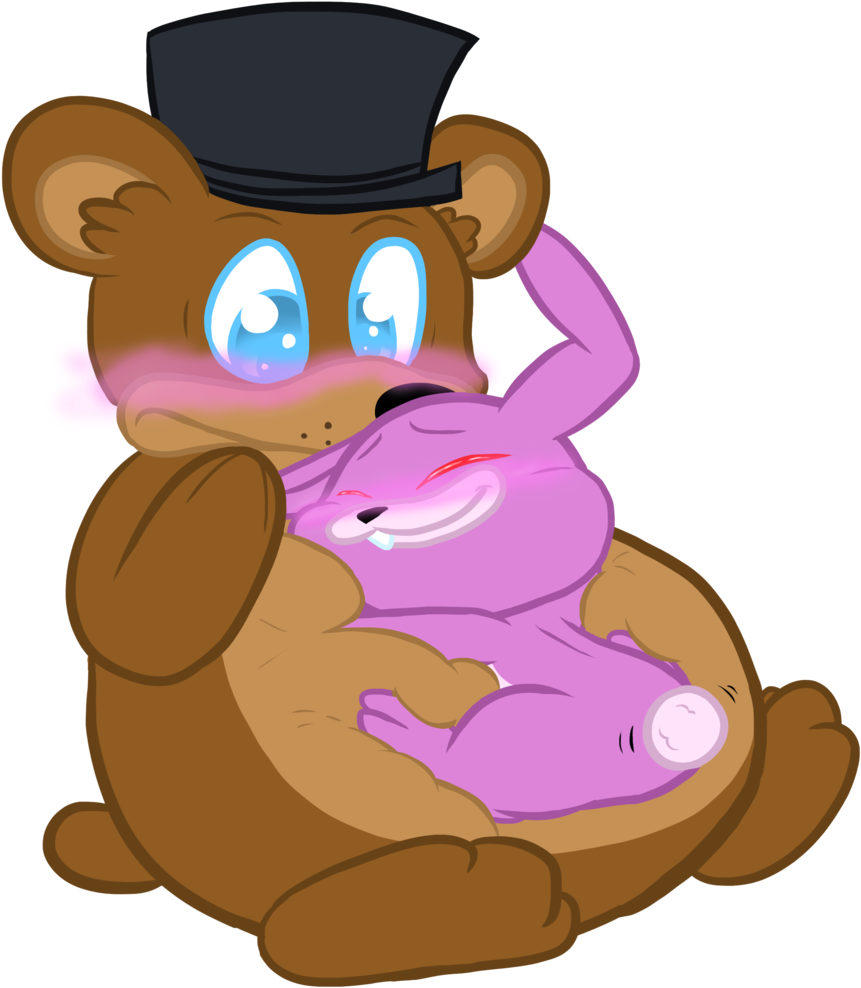 Bear Hug Male By Luckynight48 - Cartoon (1024x1104)