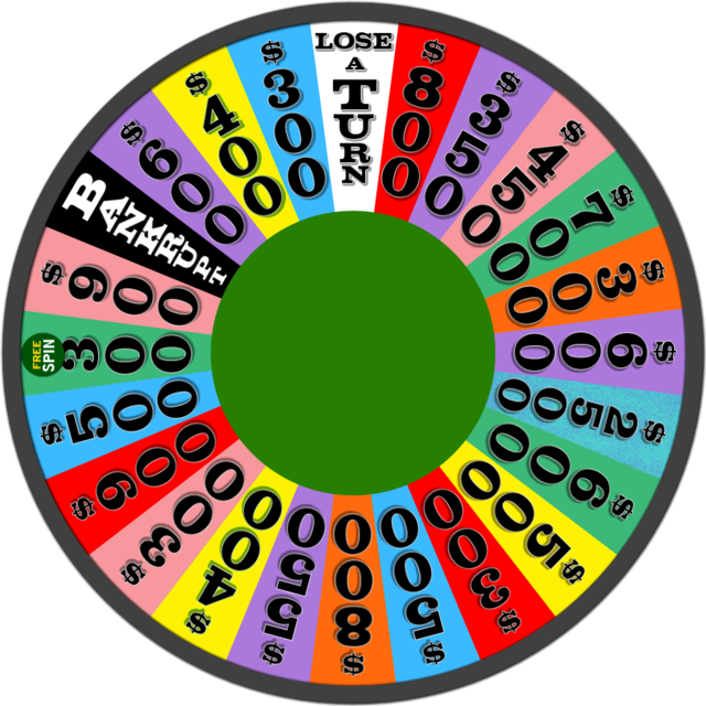 Wofart- Wheel Layouts, Fantasy - Wheel Of Fortune Fire (640x640)