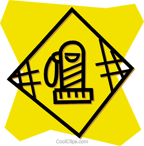 Service Station Gas Pump Sign Royalty Free Vector Clip - Triangle (471x480)