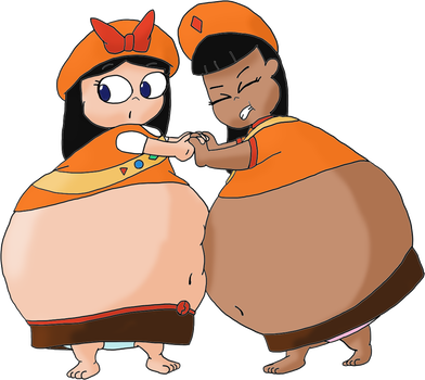 Phineas And Ferb Isabella Fat (392x350)