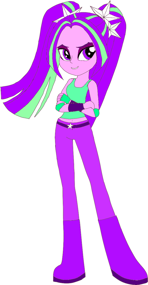 Aria Blaze, Artist - Aria Blaze Ms Paint (649x1232)