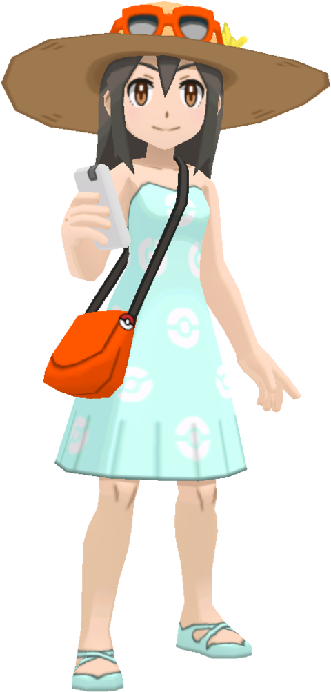 Tourist Couple - Sightseer Girl Pokemon Ultra Sun And Moon (1200x1200)