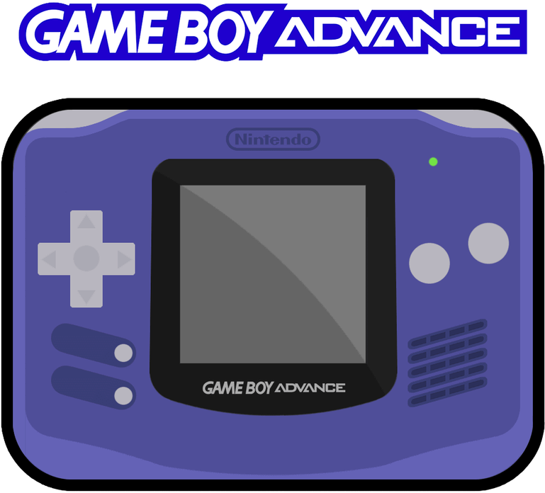 Clear Nintendo Game Boy Pocket Japan Skeleton Ⓒ - Game Boy Advance (768x768)