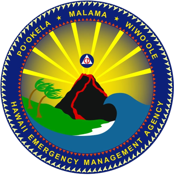 The Hi-ema Official Emblem - Hawaii Emergency Management Agency (584x588)