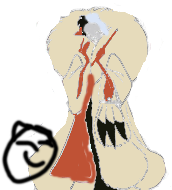 Cruella De Vil By Irfandy-simpson - Illustration (600x900)