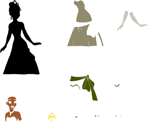 Movies, Personal Use, Pf Tiana, - Illustration (500x413)