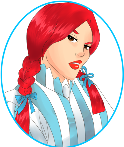 Default Wendys - Cartoon (500x500)