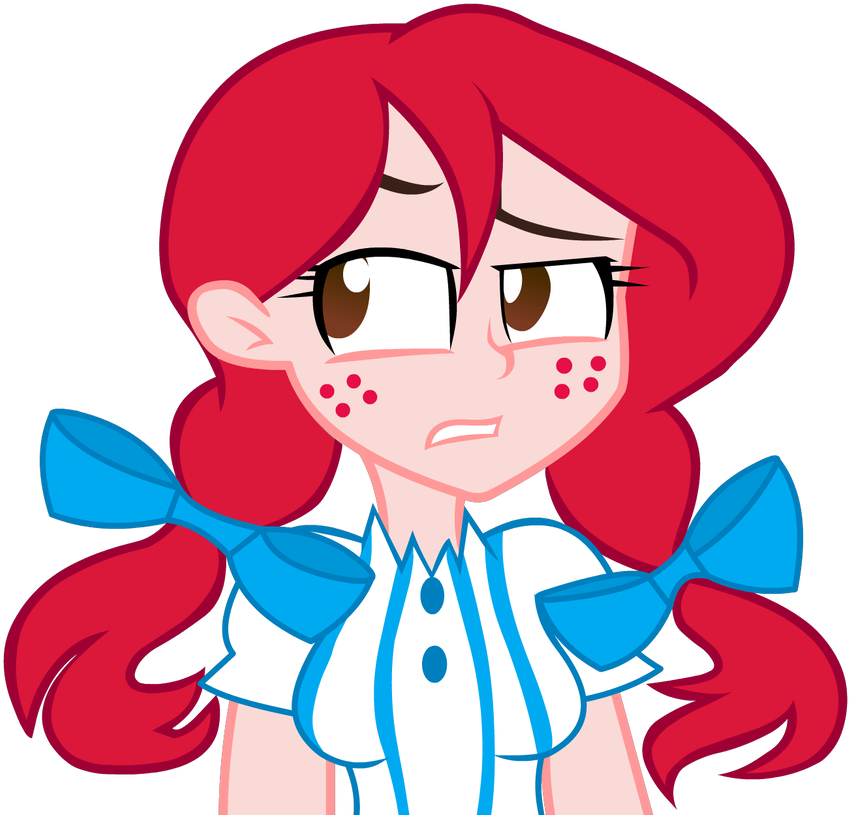 Wendys Girl By Wubcakeva On Deviantart - Smug Wendys Girl (942x848)