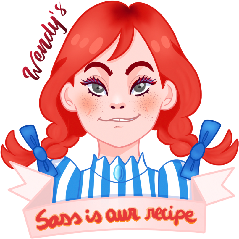 S By Pokesthepocky On Deviantart Wendys - S By Pokesthepocky On Deviantart Wendys (894x894)