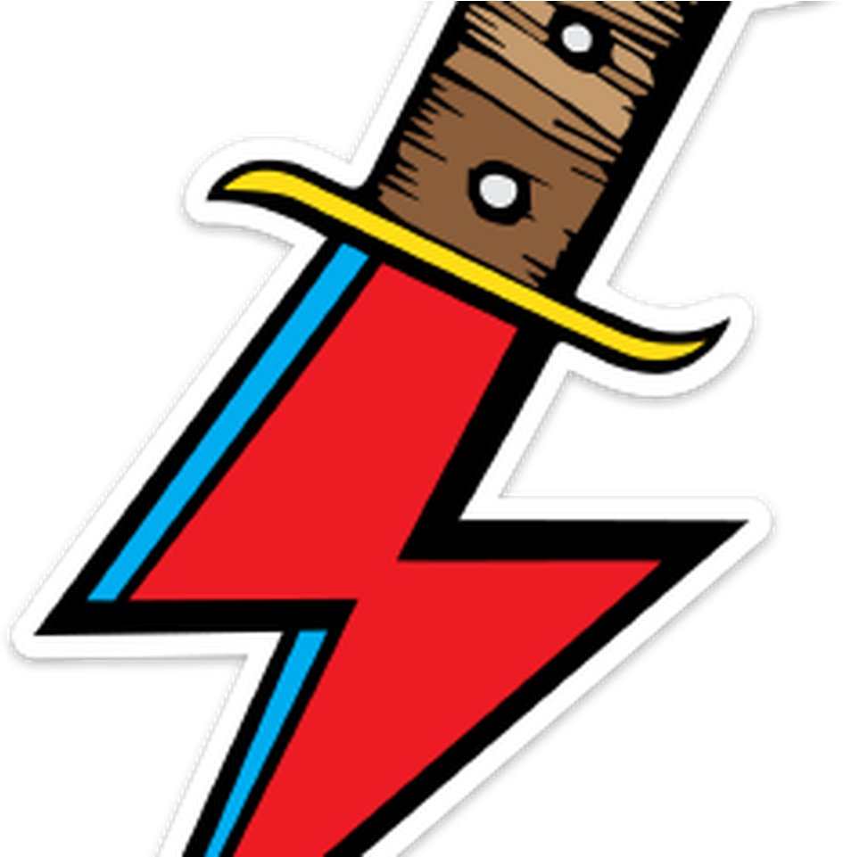 Bowie Knife Sticker Out Of Stock Bowie Knife It's Our - Bowie Knife Sticker Out Of Stock Bowie Knife It's Our (960x960)