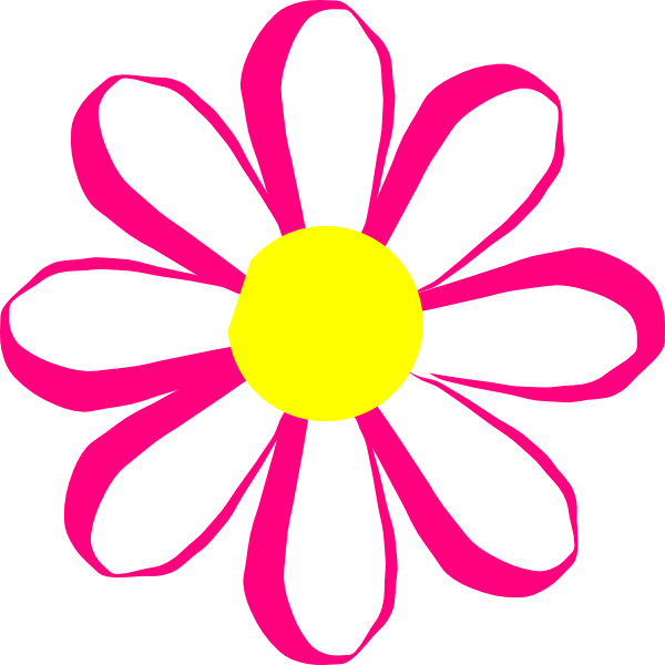 Debutante Ball Flower3 Clip Art - Small Pink Flower Clipart (600x600)