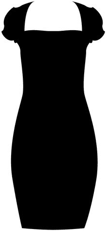 Black Dress Png (512x512)