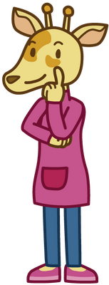 Misha Character Gina The Giraffe - Misha Character Gina The Giraffe (400x400)
