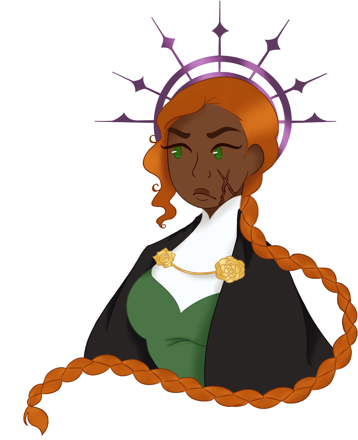 In Which A Wake Is Held By Leyliner - Illustration (1400x1550)