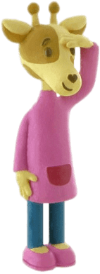 Gina The Giraffe Figurine - Giraffe (400x400)