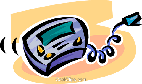 Pager Royalty Free Vector Clip Art Illustration - Graphic Design (480x283)