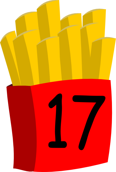 French Fries Clip Art (402x593)