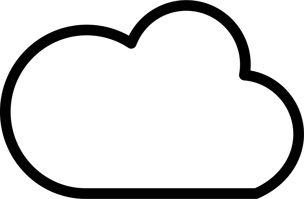 Cloud Shape Png - Weather Symbols Foggy Png (980x642)