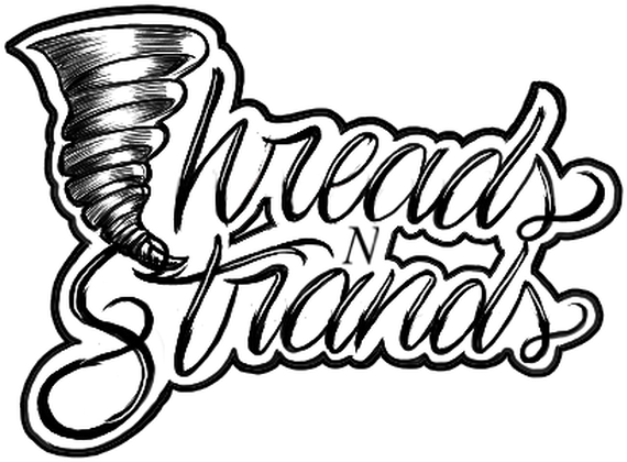 Streetwear Brand Threads N Strands Revival Midi - Calligraphy (589x452)