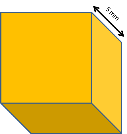 Calculate The Volume Of This Cube In Mm3 - Calculate The Volume Of This Cube In Mm3 (460x474)