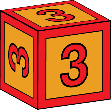 Baby Block Set - Block Letter D Clipart (389x385)