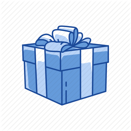 Vector Presents Letter Box - Illustration (512x512)