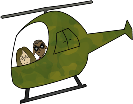 Helicopter Parents Illustration By Mara Sassoon - Helicopter Rotor (442x344)