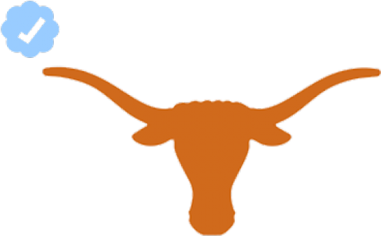 Longhorn Cattle Clipart Donkey - Ut At Austin Logo (640x480)