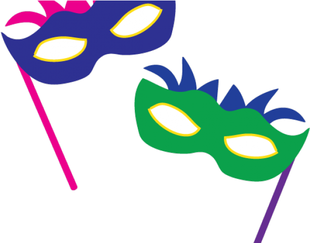 Masks Clipart New Year - Masquerade Party Clip Art (640x480)