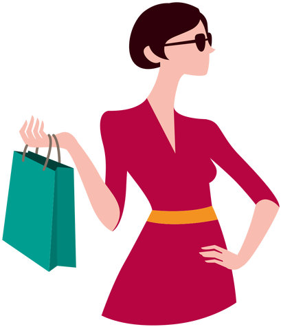 The Power Of Diligence - Shopping Vector Png (512x512)