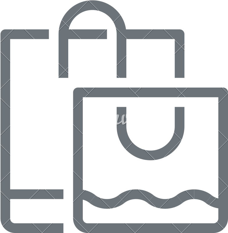 Shopping Bag Icon Concept - Shopping Bag Icon Concept (800x800)