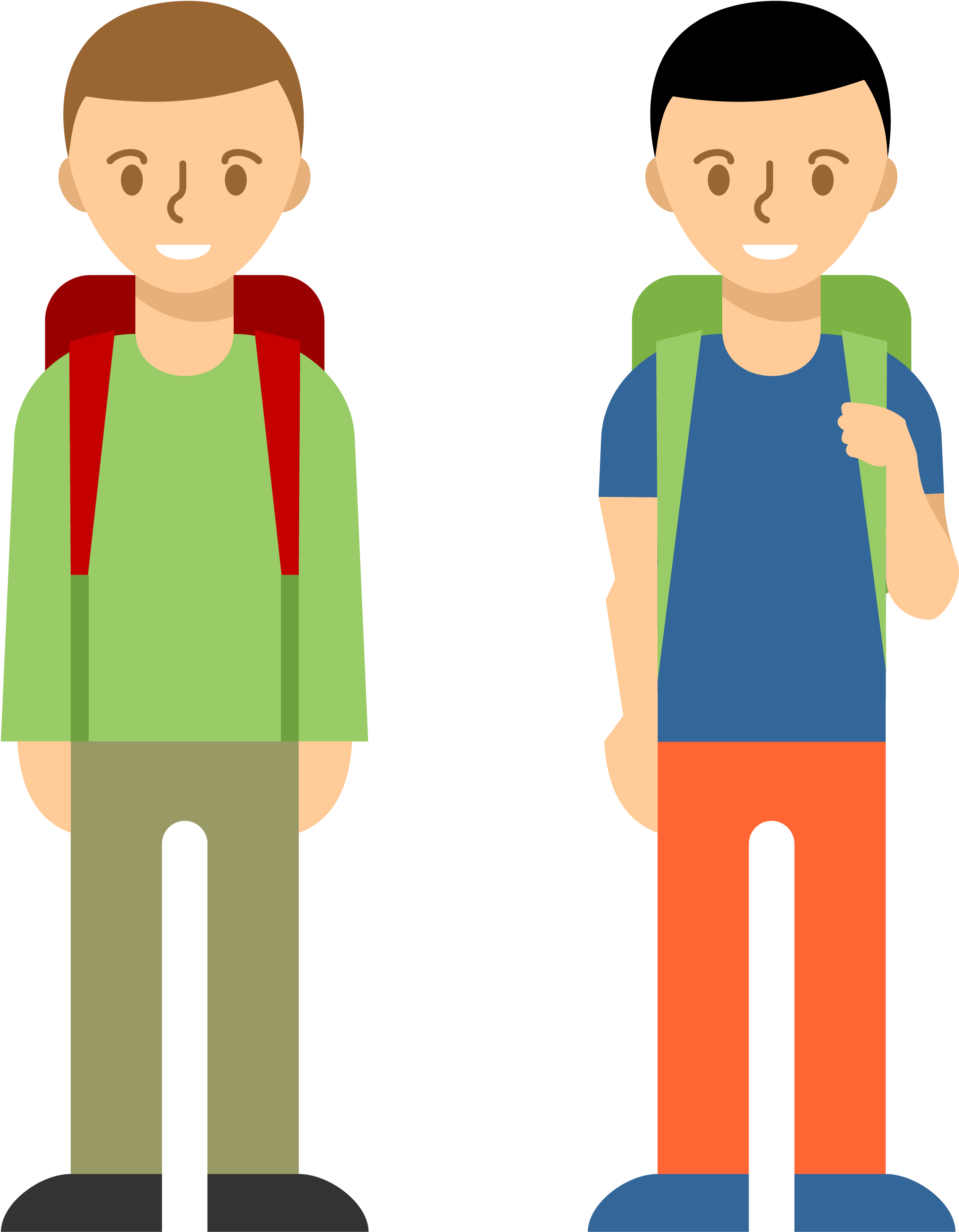 Clipart Freeuse Download Student Estudante Drawing - Vector Male Student (2750x2750)