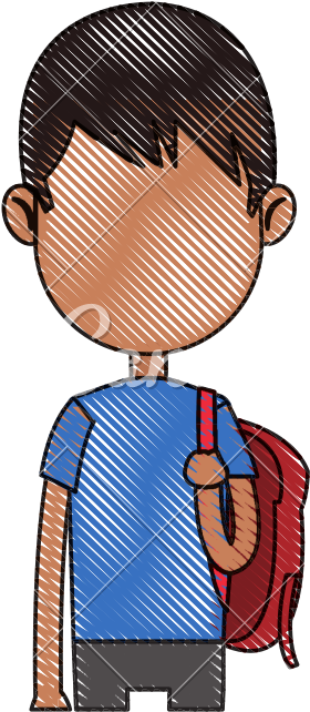 Cartoon Young Boy Student Icon - Cartoon (800x800)