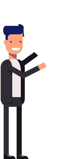 Dyw Male Student - Cartoon (228x560)