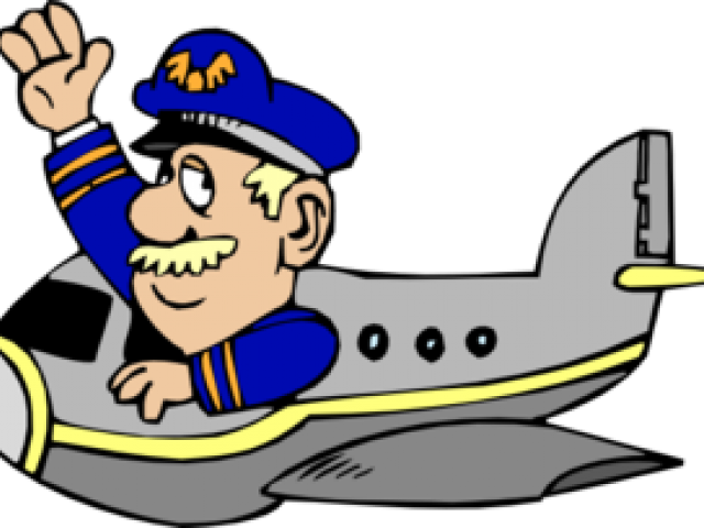 Flight Clipart Airoplan - Pilot Clip Art (640x480)