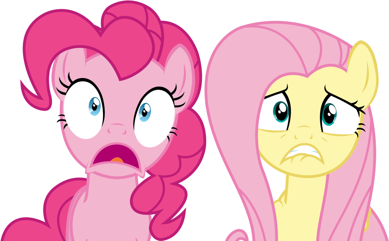 Sketchmcreations, Buckball Season, Fluttershy, Lip - Fluttershy And Pinkie Worried (1280x794)