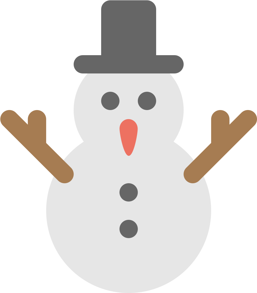Snowman Icon - Snowman Icon Png (1024x1024)